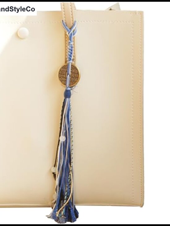 Other - Long Tassel Bag Charm Traditional Lucky Backpack Charm